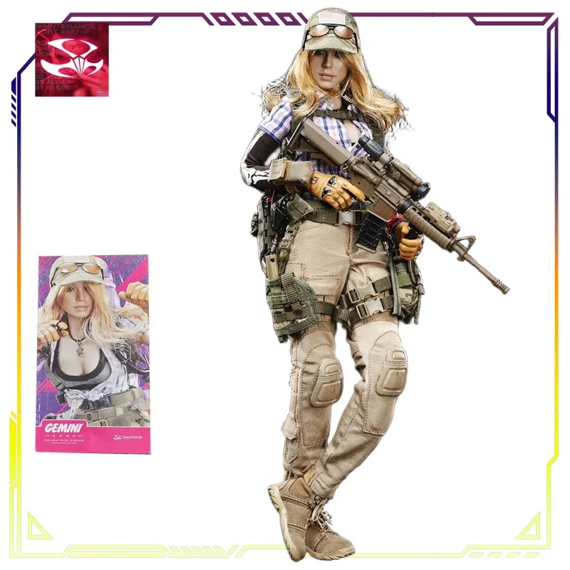 

DAMTOYS Original 1/6 Fighting Girl Series Zona Action Figure Soldier Model Toys Collectible Model Ornaments Gifts for Boys
