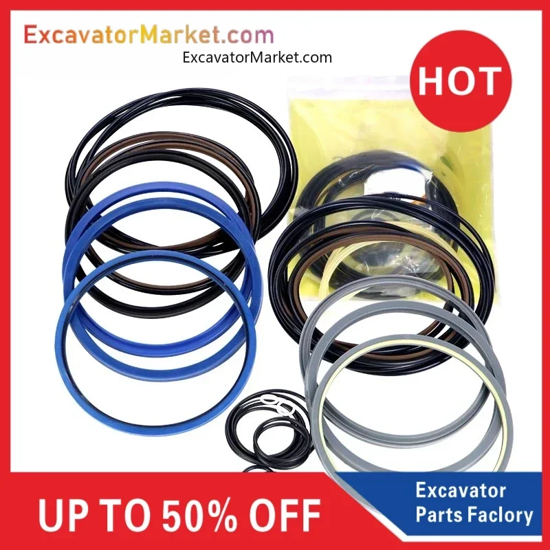 Excavator Parts Excavator Parts For Crusher Hammer 68/75/85/100/135/140/155/165/175/195 Oil Seal Repair Kit