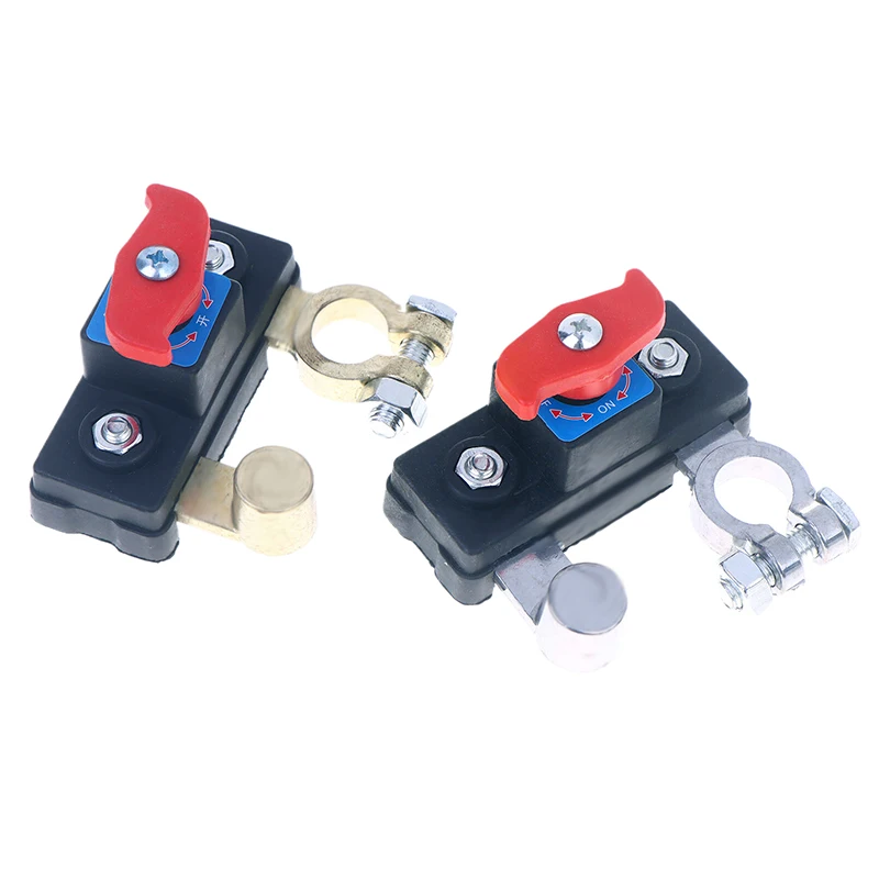 1Pc Universal Negative Terminal Cut Off Kill Switches 12V/24V Car Battery Disconnect Switch Isolator Power For Efficient Battery view 3
