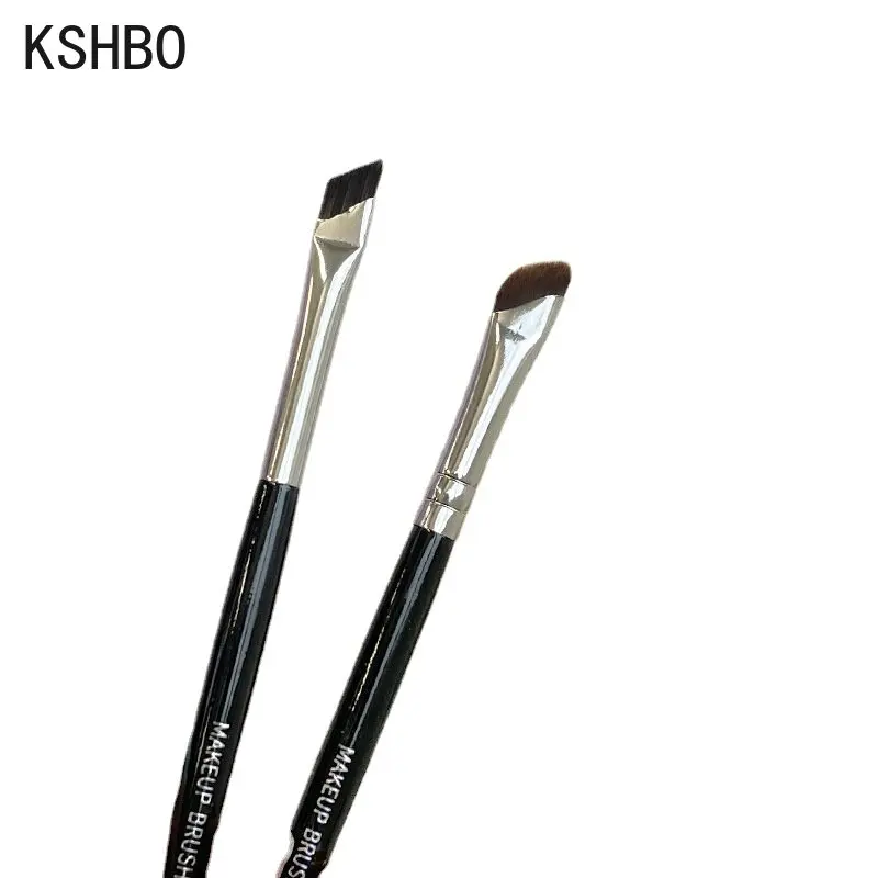 KSHBO Upgrade Blade Eyeliner Brush Ultra Thin Fine Angle Flat Eyebrow Brush Under Eyes Place Makeup Brush Precise Detail Brush