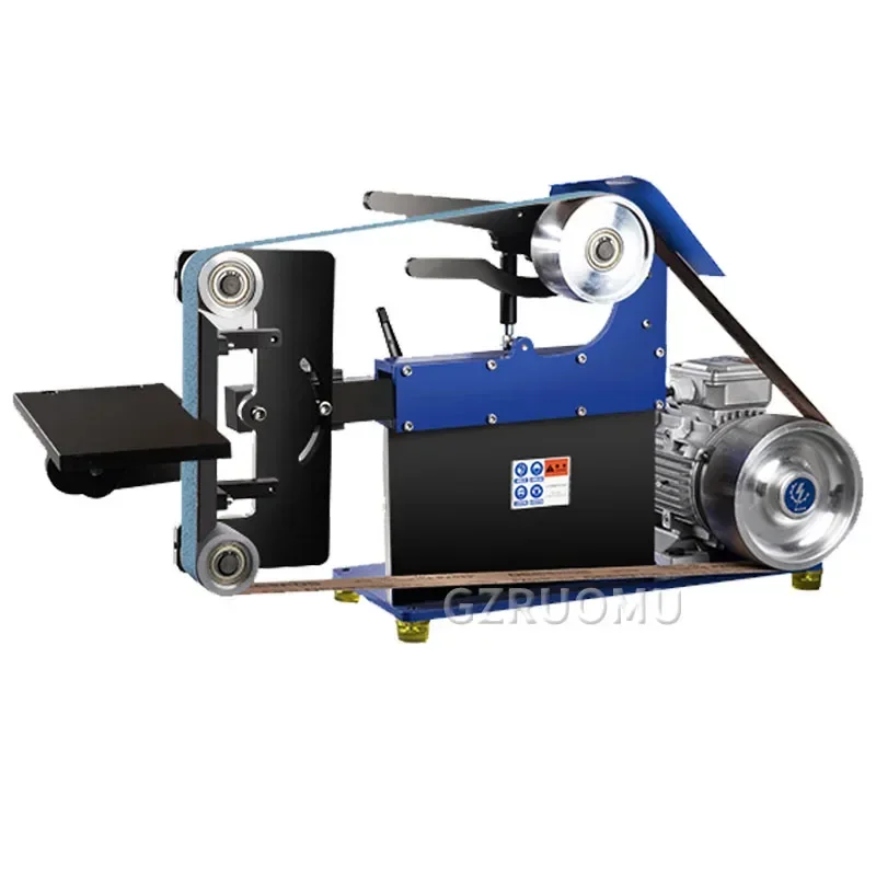 

E Lectric Belt Sander Grinding Polishing Machine Variable/Constant Speed 3 Mode Belt Grinder Knife Making Polishing Tool 2.2KW