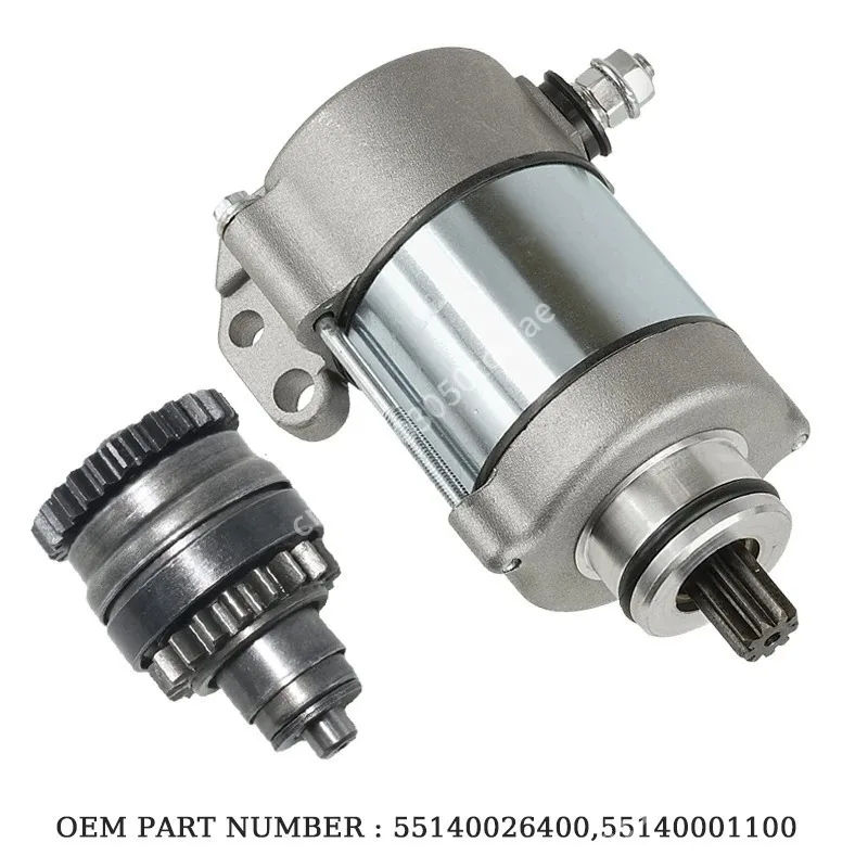 55140001100 55140026400 Motor de arranque y juego Bendix para motocicleta EXC XC XC-W FREERIDE 250 R 250cc 300cc juego de motor