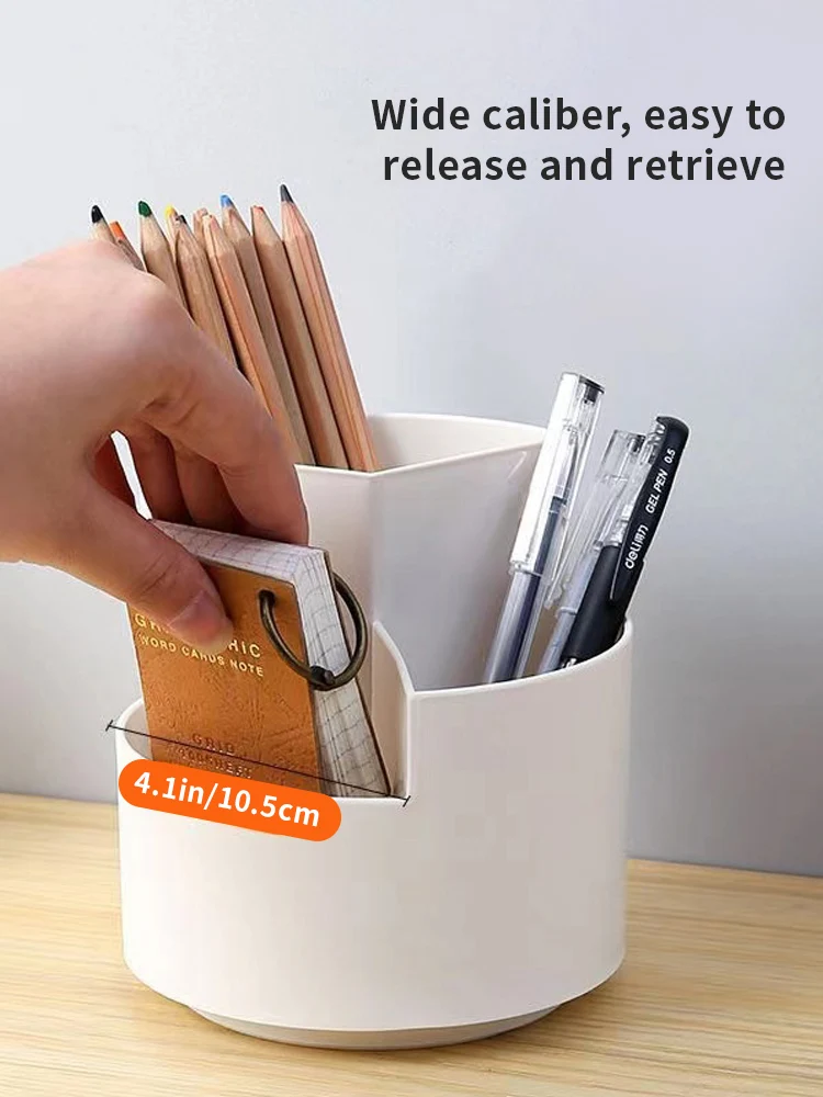 1PC Organize Your Desk With This 360°Rotating Pencil Case -Perfect For Office Home School & Students