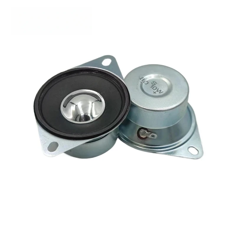 2Pcs 2 Inch Anti-Magnetic Tweeter Speaker 4/8 Ohm 10W Suitable for DIY HIFI Bookshelf Sound Box Treble Upgrade