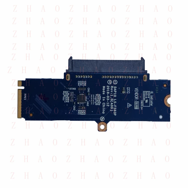 L+ HDD Interface Board for Dell Precision 7530 7540 7730 DAP10 LS-F593P 0PRW9D