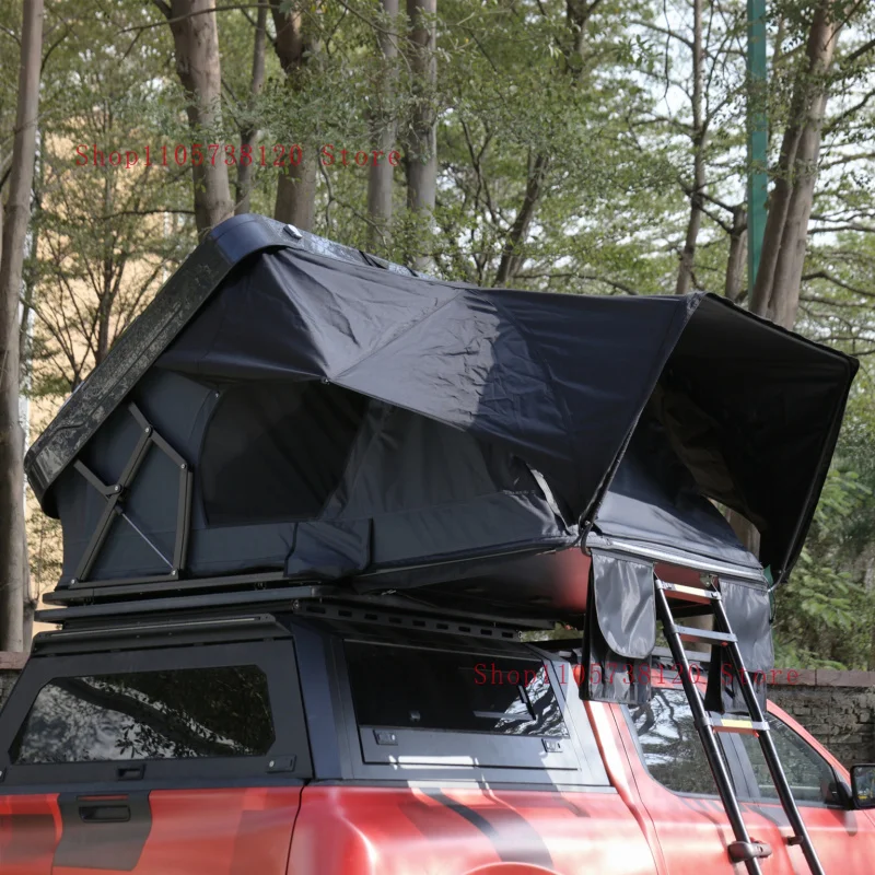 Factory Hot Selling Outdoor Camping Car Roof Top Tent S Hard Can Waterproof Quick Open Four-Season Automatic Opening One B