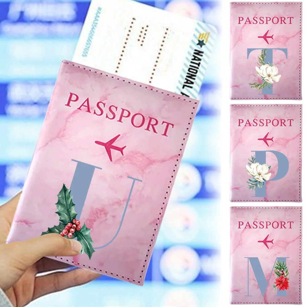 Passport Cover Case Air Ticket Storage Pack Fashion Passport Holder for Multi-Function Travel Essentials Blue Series