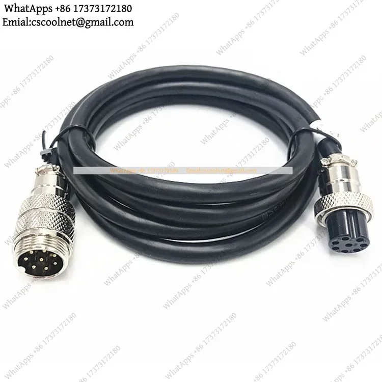 k06 k3 GX20 Aviation Connector 2-15 Pin Male Female Plug Socket Cable Assembly 1m 2m 3m Customizable for Industrial Control