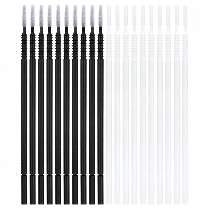 100 Pcs Disposable Spiral  Mascara  Brush Handle Microbrush  Applicator Lashes Brushes Eyelash Extension Makeup Tools