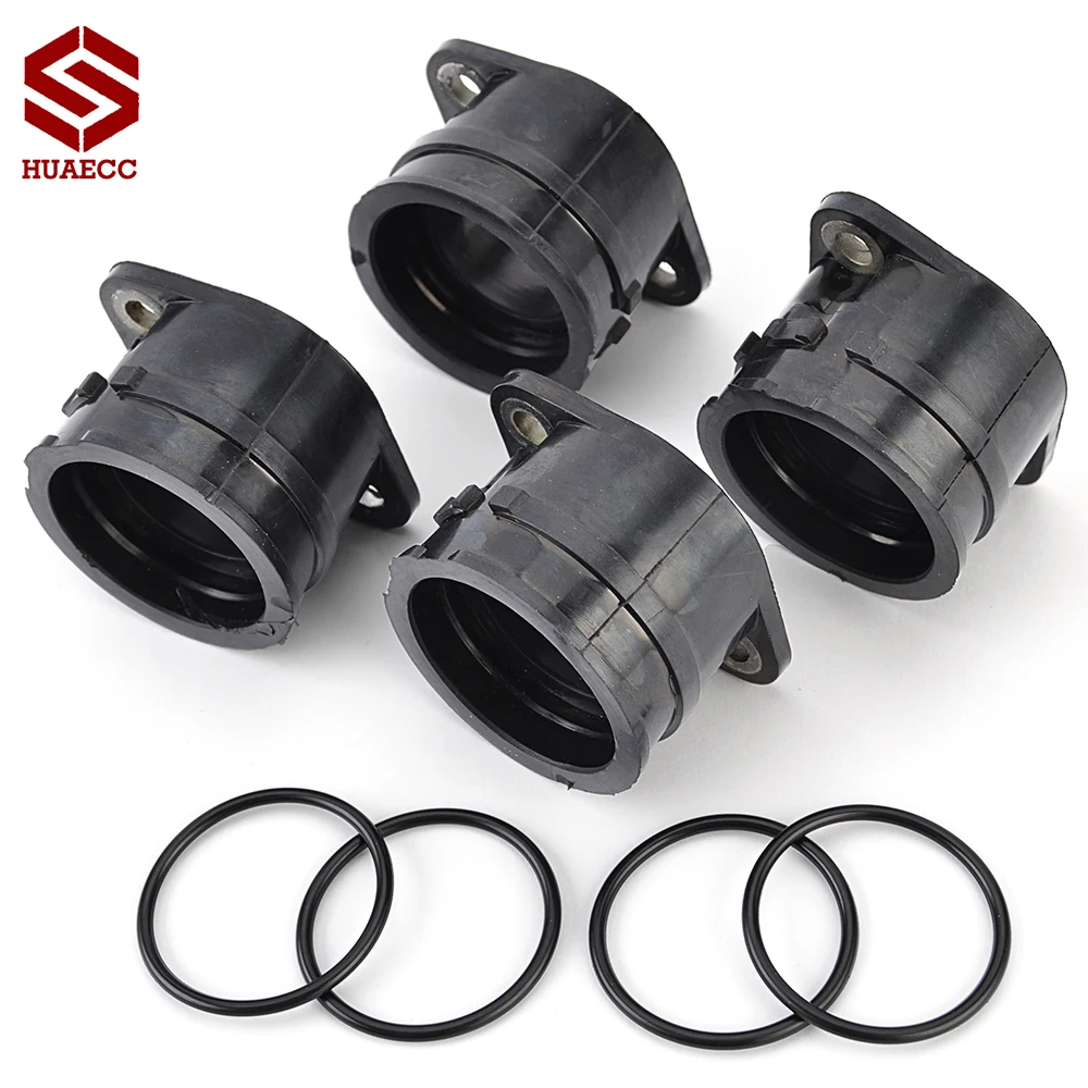 16065-1297 Motorcycle Carb Holder Intake Manifold Boots for Kawasaki ZR400 ZRX-II 95-01/03-08 ZRX400 ZR400 94-96/98-01/03-08