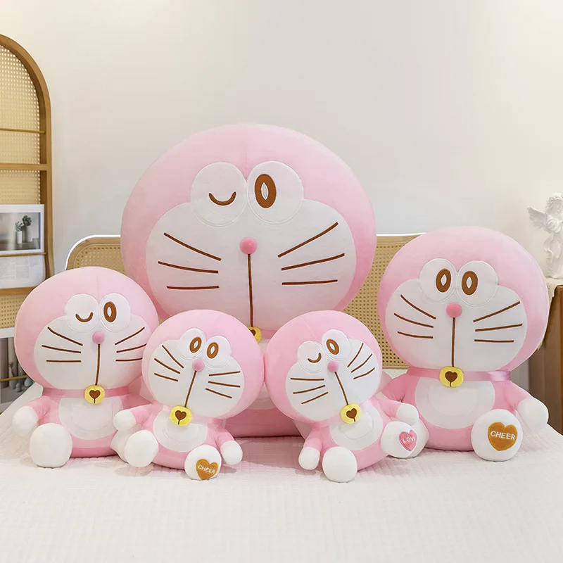 30 40CM Anime Doraemon Kawaii Stuffed Plush Toy Soft Animal Plush Doll Figures Doraemon Dolls Birthday Gifts for Girlfriend Kids