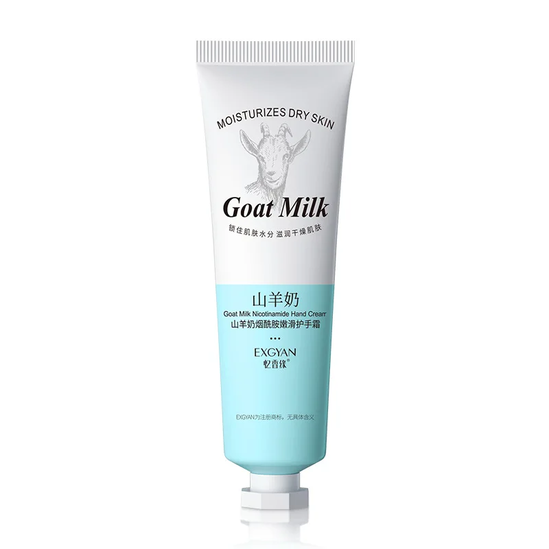 Whitening Hand Cream Goat Milk Nourishing Anti-Aging Wrinkle Removal Anti-Crack Moisturizing Repair Hand Care Korea Skin Care