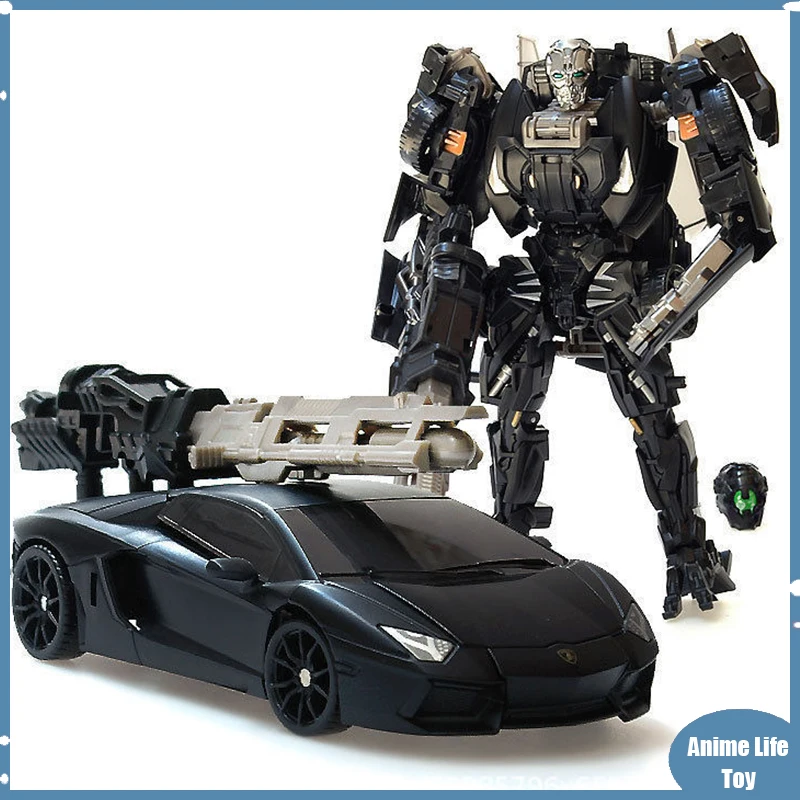 In Stock 18cm Alloy Transformation Toys Lockdown Action Figure model Lamborghini Car Deformation Robot toy