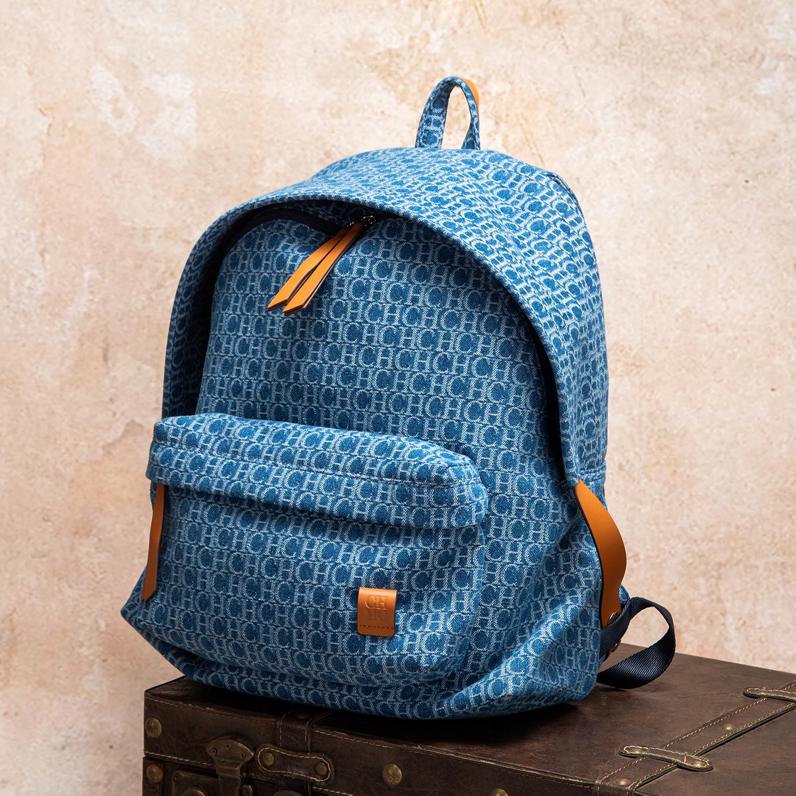 

Men's and Women's Jacquard Silk Screen Backpack Luxury Brand 2025 Spring Commuter Campus Backpack
