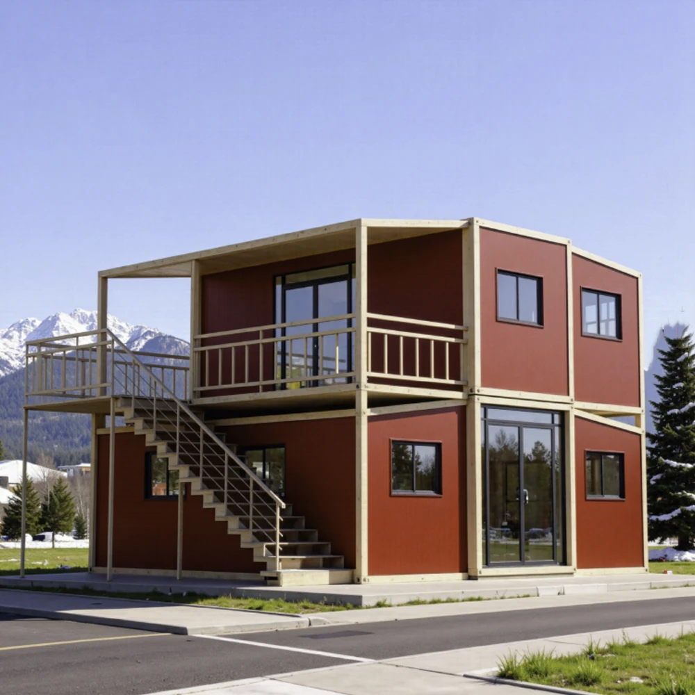 

40-футовые модульные роскошные расширяемые контейнерные дома с 4 спальнями, изготовленные на заказ в Австралии, недорогие современные сборные мини-дома из контейнеров