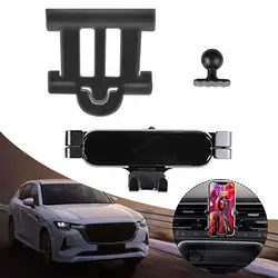 For Mazda CX-60 2022 Car Mobile Phone Holder Dashboard Vent Cell Air Phone Smart Car Bracket Phone Holder F5X9 Mount I7E2