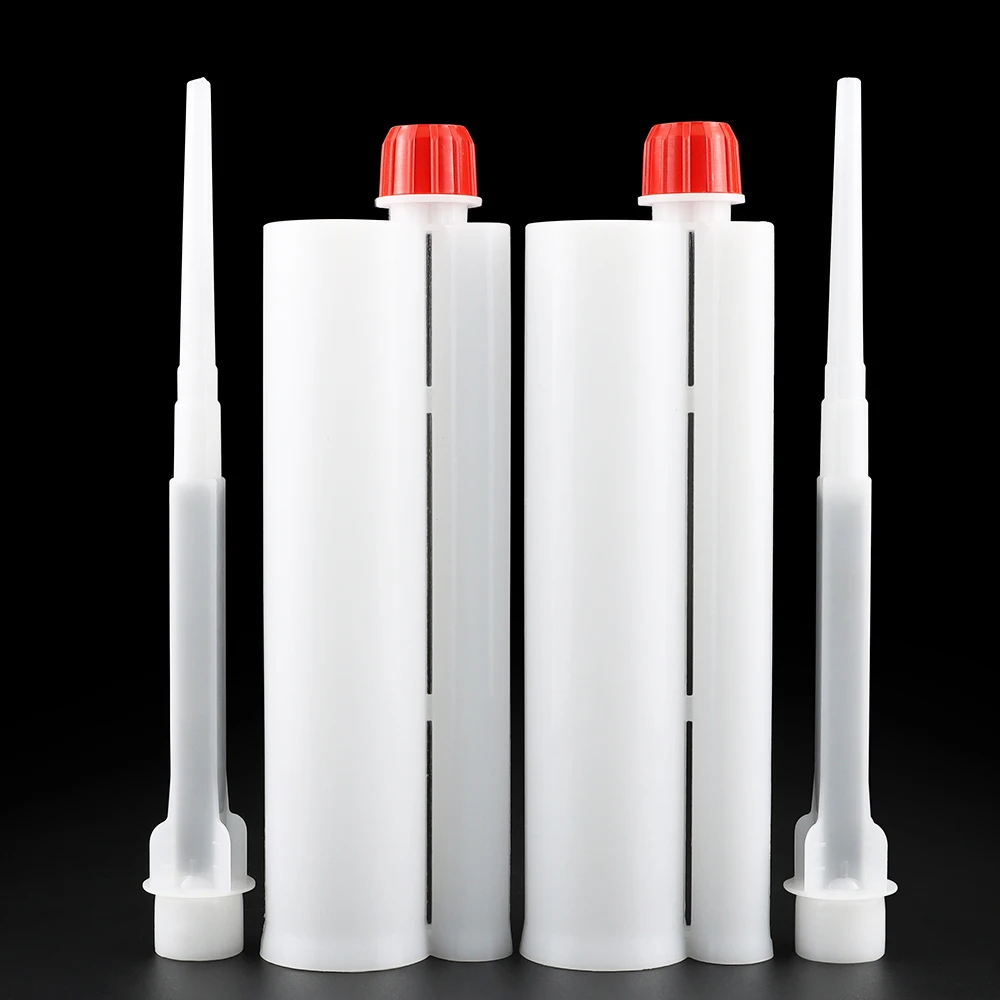 360ml Injection Epoxy Root-Value Reinforcement Special Glue Cartridge with Mixing Nozzle for Construction Reinforced Steel