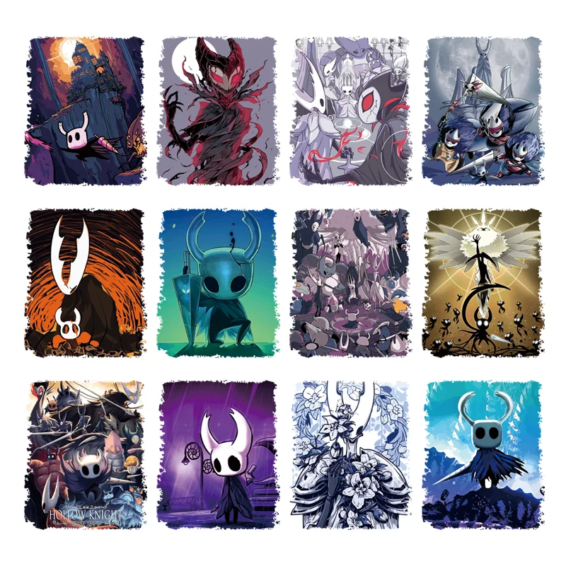 Game hollow knight custom patches Iron-on transfers for clothing stripes for jeans self-adhesive vinyl stickers