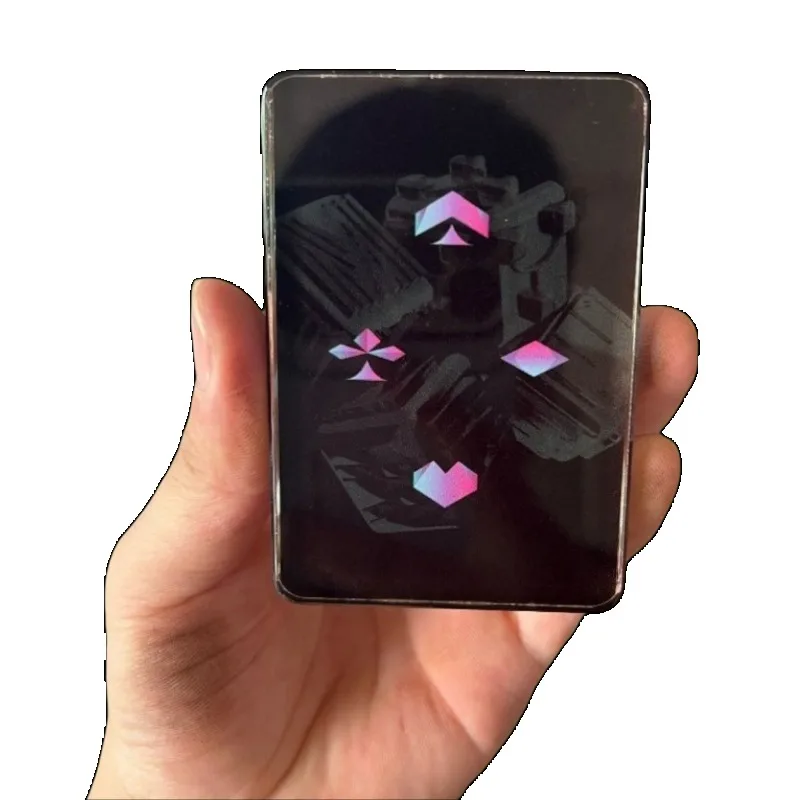 مجموعة كاملة من أزرار تاجر البوكر الزجاجية الممتازة: أزرار أعمى صغيرة وكبيرة مميزة لنمط كازينو تكساس هولدم