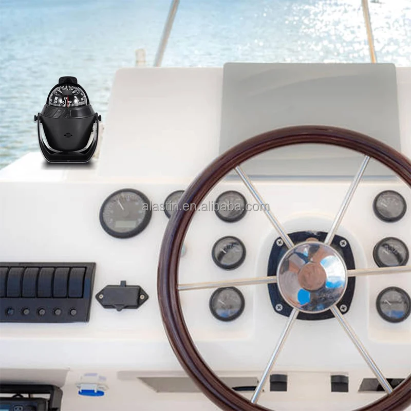 12 فولت البحر البحرية LED البوصلة يخت السفينة بحري قارب الصيد البوصلة