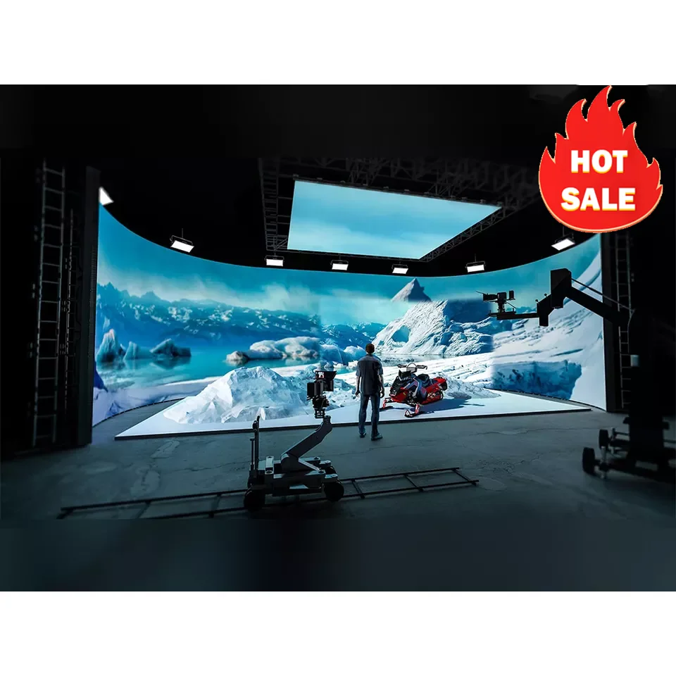 

P2.6 2.6mm 7680hz Filming Studio Background Shooting Display Screen Virtual Production Led Video Wall