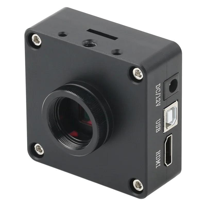 Imagem -03 - Câmera de Vídeo Microscópio Usb 48mp 4k 2k 1080p Hdmi Armazenamento tf 100x 130x 200x 300x 500x Zoom Lente de Montagem c para Reparo de Chip de Telefone