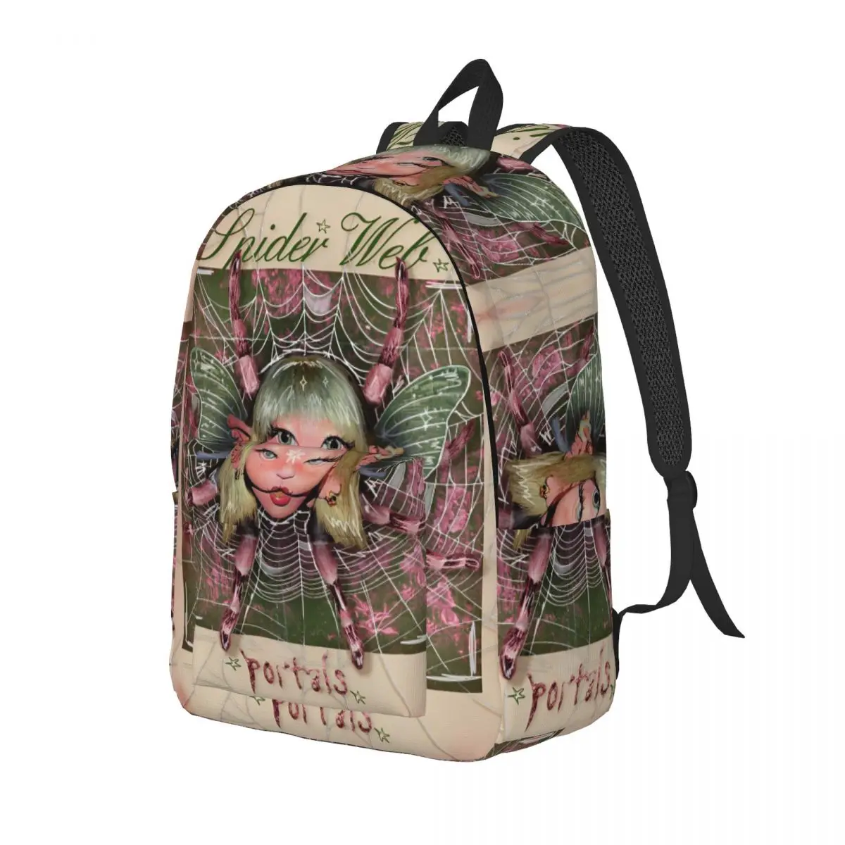 Album Melanie Martinez Portals Backpack for Men Women Fashion High School Work Daypack Music College Canvas Bags Gift