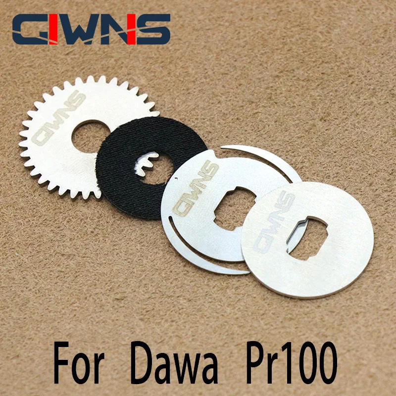 

Fishing Wheel Drag Clicker Drum wheel Brake Carbon Fiber Soft Sound For DAIWA Pr100 Discharge Force Alarm Modified Accessories