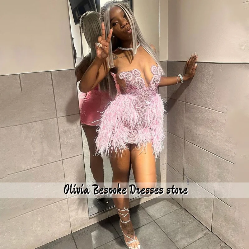 Vestido De graduación De cristal brillante, largo Memraid para niñas negras, vestidos De fiesta De cumpleaños con diamantes De imitación, vestidos De noche personalizados