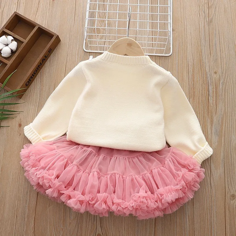Комплект из джемпера и пышной  – обзор и цена Baby Clothing Jumpers