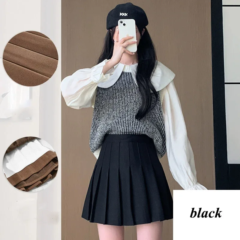 black woolen