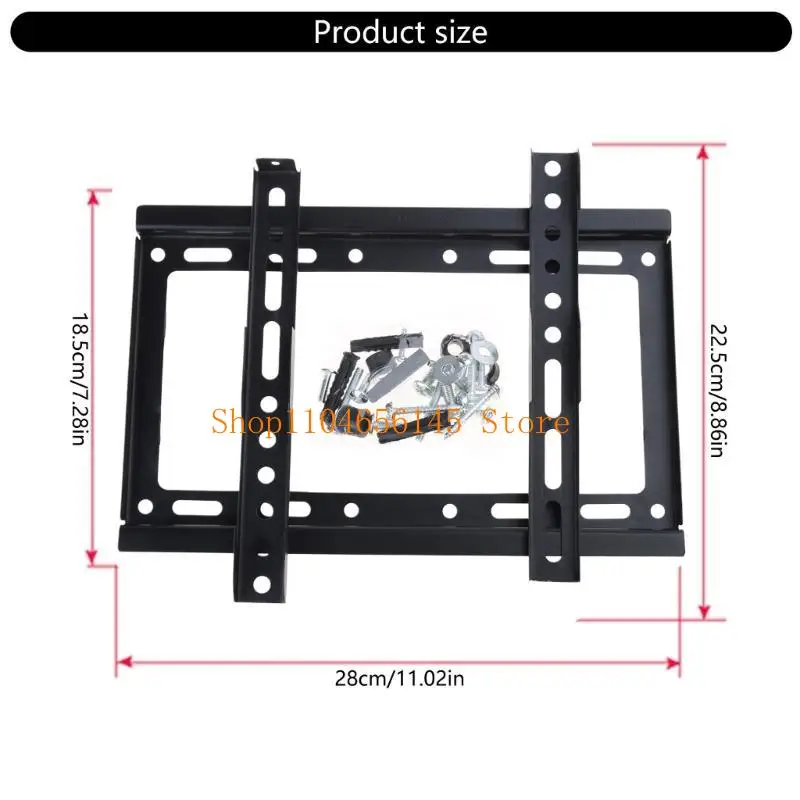 5asd 14-42inch Support Mount Adjustable Television Mounting Holder Low Profile