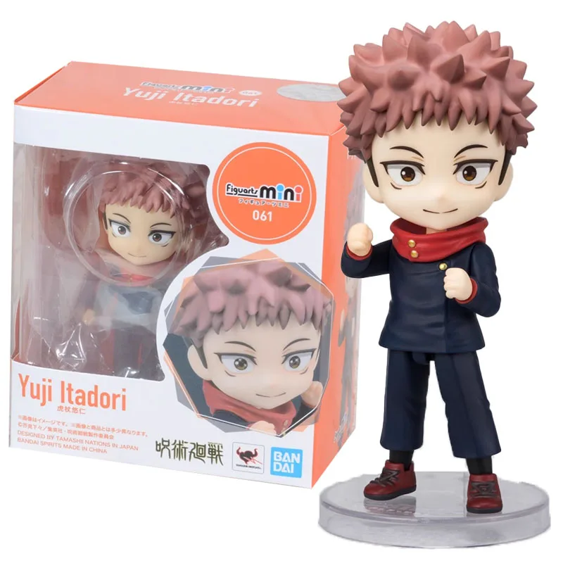 

BANDAI Original Figuarts Mini Jujutsu Kaisen Yuji Itadori Anime Action Figure PVC Figure Complete Collection Model Toys