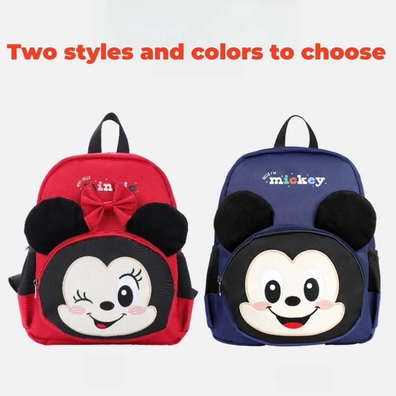 

Mickey Schoolbag For Boys And Girls Back To School A Backpack Suitable For Kindergarten And Elementary School Students