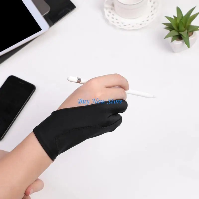 

20ce Двухтокожие перчатки для живописи xs/s/m/l анти-точка против провалов ручной перчатки для прокладки