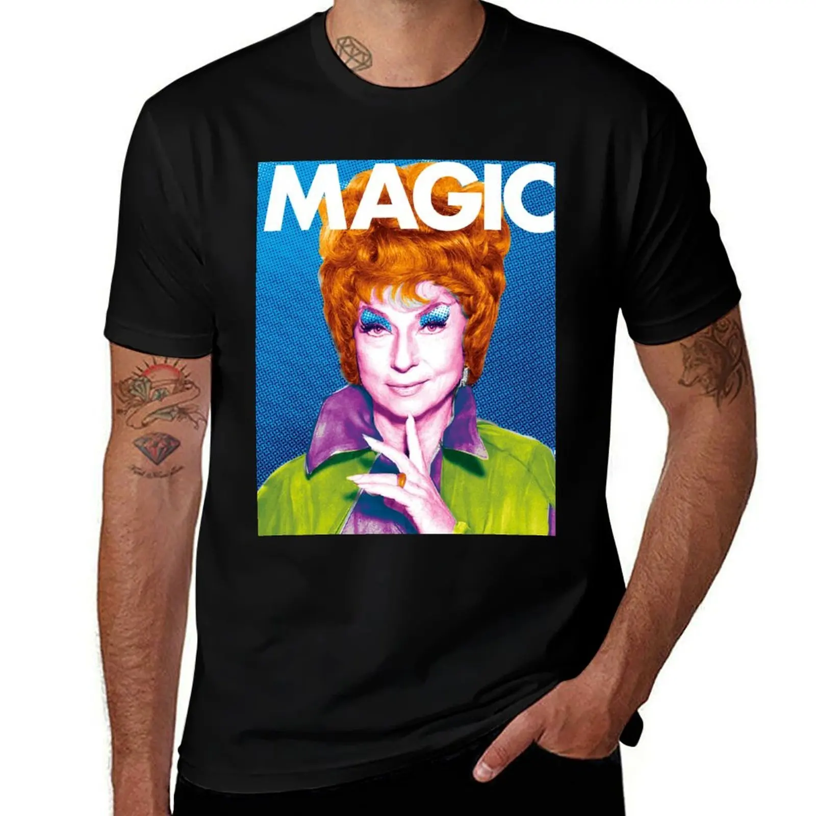 Endora MAGIC from BEWITCHED Pop Art T-Shirt High Quality Durable T-Shirt