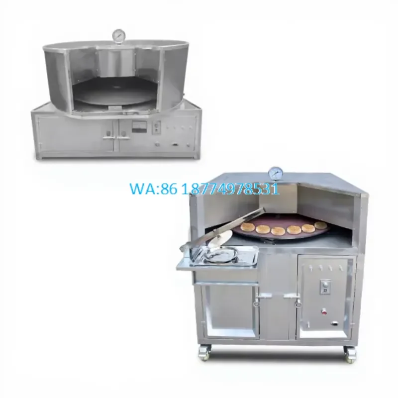 Wmwmnu for Natural Gas Chapati Rotary Indian Roti Pita Bread Chinese Chicken Rolls Cheap Pita India Gas Rotary Oven