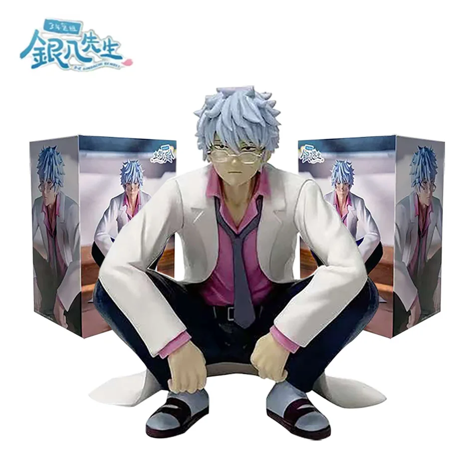 

В наличии оригинальная аниме-фигурка Bandai Gintama Sakata Gintoki, игрушки, модель, коллекция фигурок, игрушка