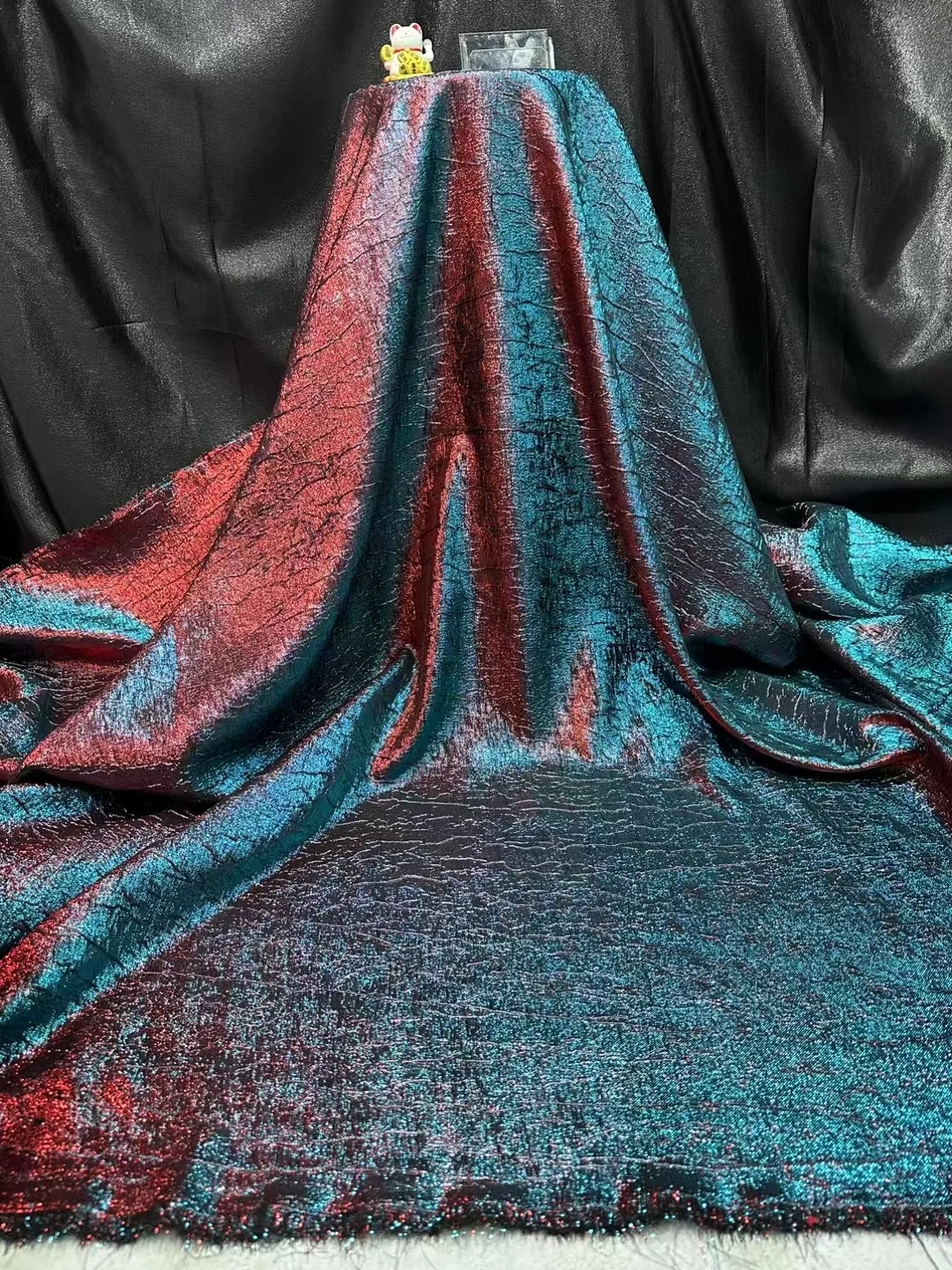 

French African Brocade Lace Fabrics 2025 High Quality Nigerian Jacquard Damask Lace for Sewing Women Party Dresses VCW6293