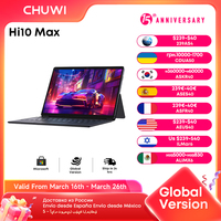 CHUWI Hi10 Max 12.96 Inch Touch 2 in 1 Laptop Tablet Intel N100 12GB DDR5 512GB SSD Windows 11 3K IPS Screen 2024 Tablets Pc