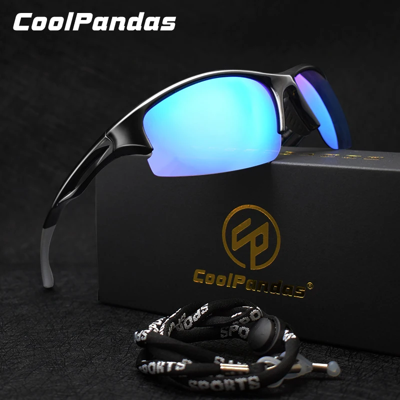 

CoolPandas 2023 NEW Men's Sunglasses Polarized Sports Sun Glasses Ultralight Mirror Goggles For Women Men Outdoor Eyewear UV400