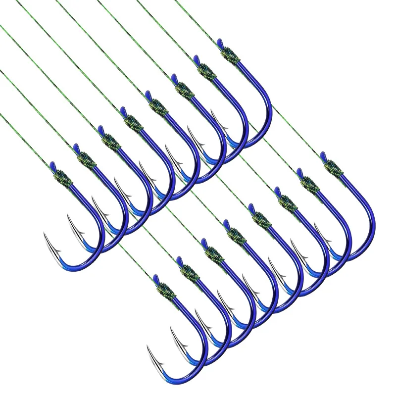 

Circle Long Short Fish Trout Fishing Set Saltwater Freshwater Carp Tournament Treble Single Bass Shank Hook Lure Multi-Purpose