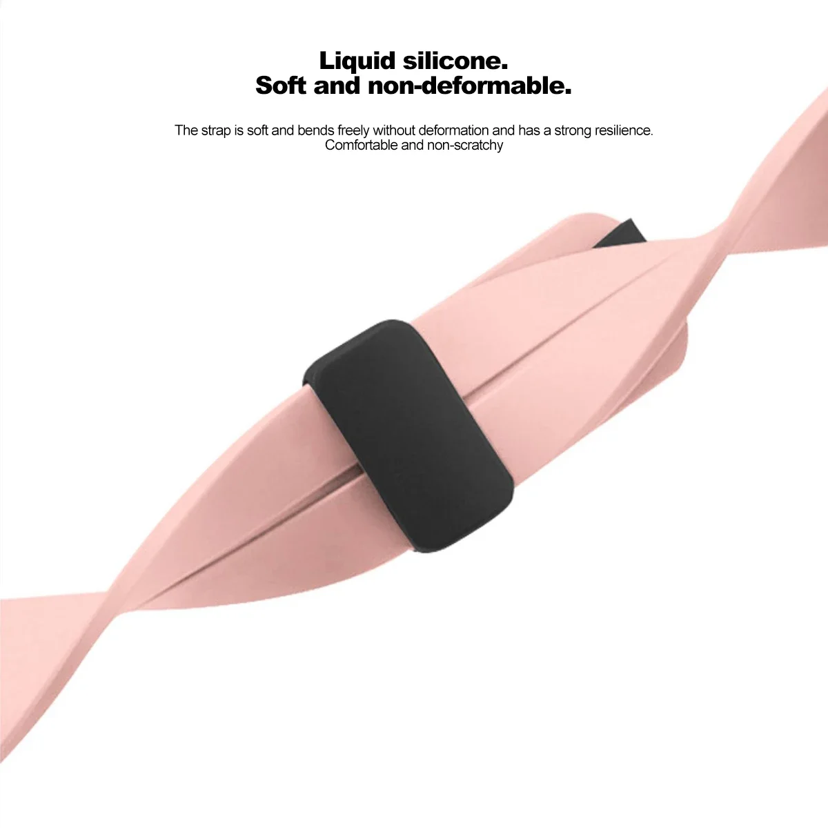 18mm 20mm 22mm Silicone Band for Samsung Galaxy Watch 7 6 5 4 Series Magnetic Bracelet for Huawei Watch GT5 5Pro GT4 3Pro 46mm image 4