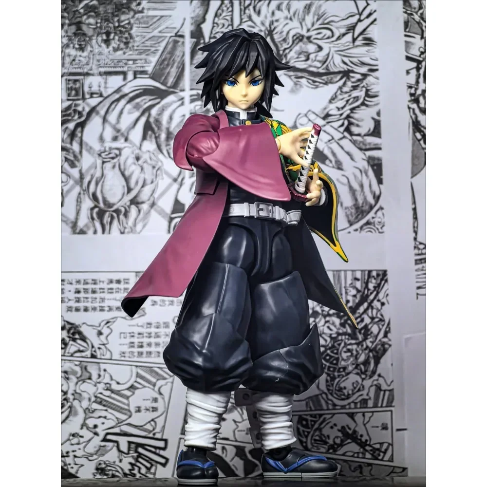Bandai S.H.Figuarts SHF Dämon Slayer Kimetsu keine Yaiba Giyu TomiokaAnime Action Figuren Modell Spielzeug Sammlung Puppe Geschenke Auf Lager