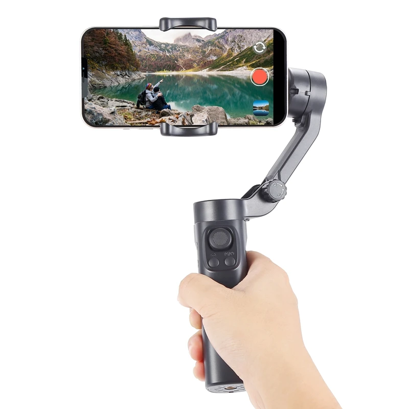 NEW Hot Sell No Required APP F5 Plus Gimbal Phone Flexible Handheld Stabilizer Camera Video Selfie Stick 3 Axis Gimbal Stabilize