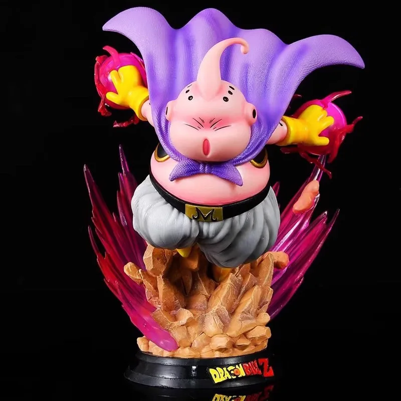 19cm Dragon Ball Majin Buu GK Series Hand Can Light Up Fat Buou Figure Statue Hand Boy Toy Model Display Creative Gift Adult Toy