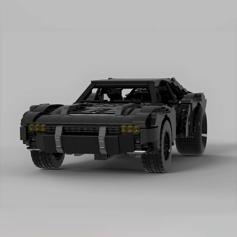 1285pcs MOC Super Heroes DC Bat UCS UCS Batmobiles Robert Pattinson Matt Reeves Model Building Blocks Christmas Gift Toy Art