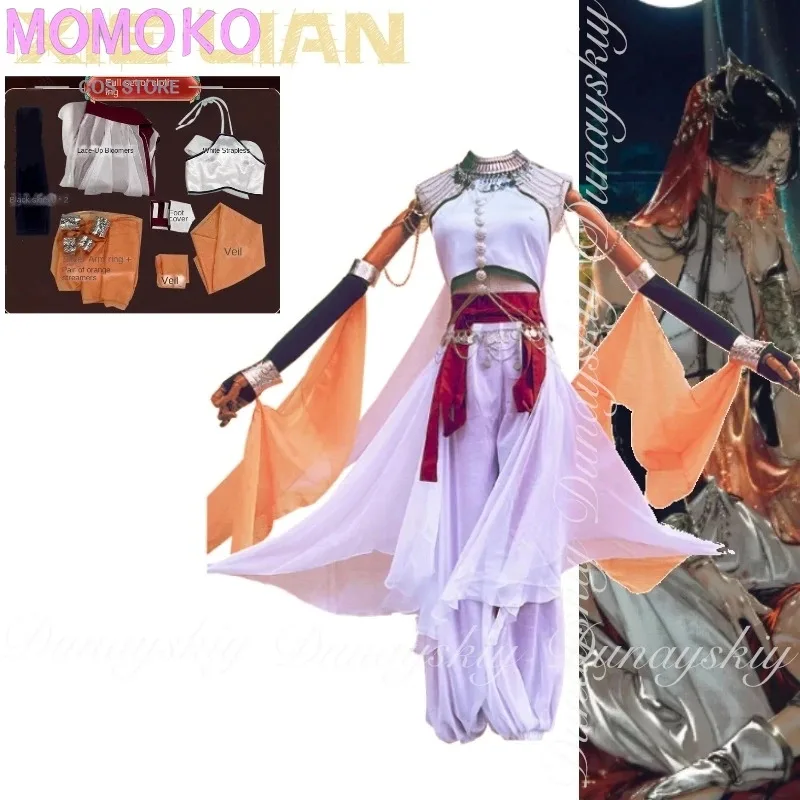 

COSda@Heaven Official's Blessing Novel Anime Xie Lian Cosplay Western Regions Beauty Singer The Derivative costume Cosplay Costu