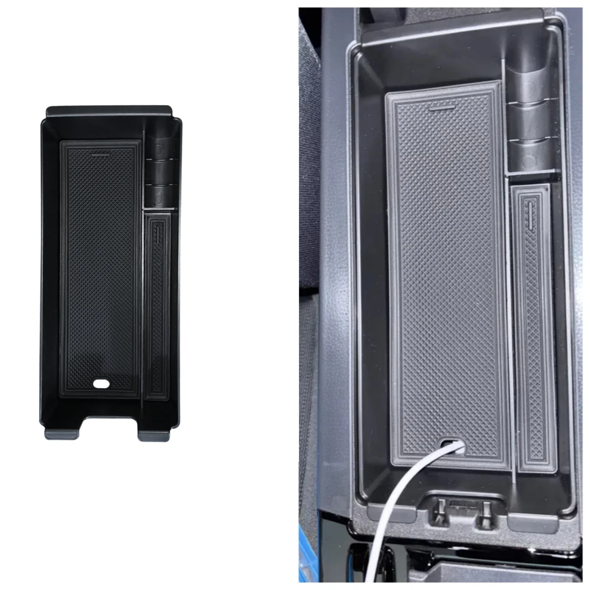 Auto Armlehne Lagerung Box Fach für Toyota Prius 2023 2024 Organizer Center Konsole Verstauen Box Fall Innen ABS Zubehör