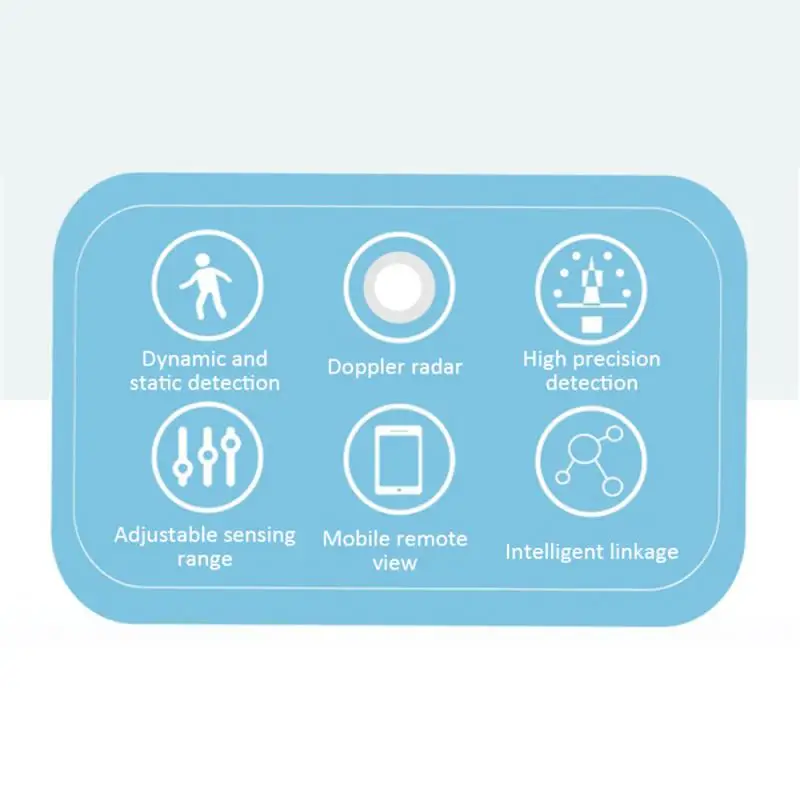 1~10PCS Human Body Exists Human Presence Sensor Tuya Voice Sensor Wifi Real-time Monitoring Sensors Smart Electronics